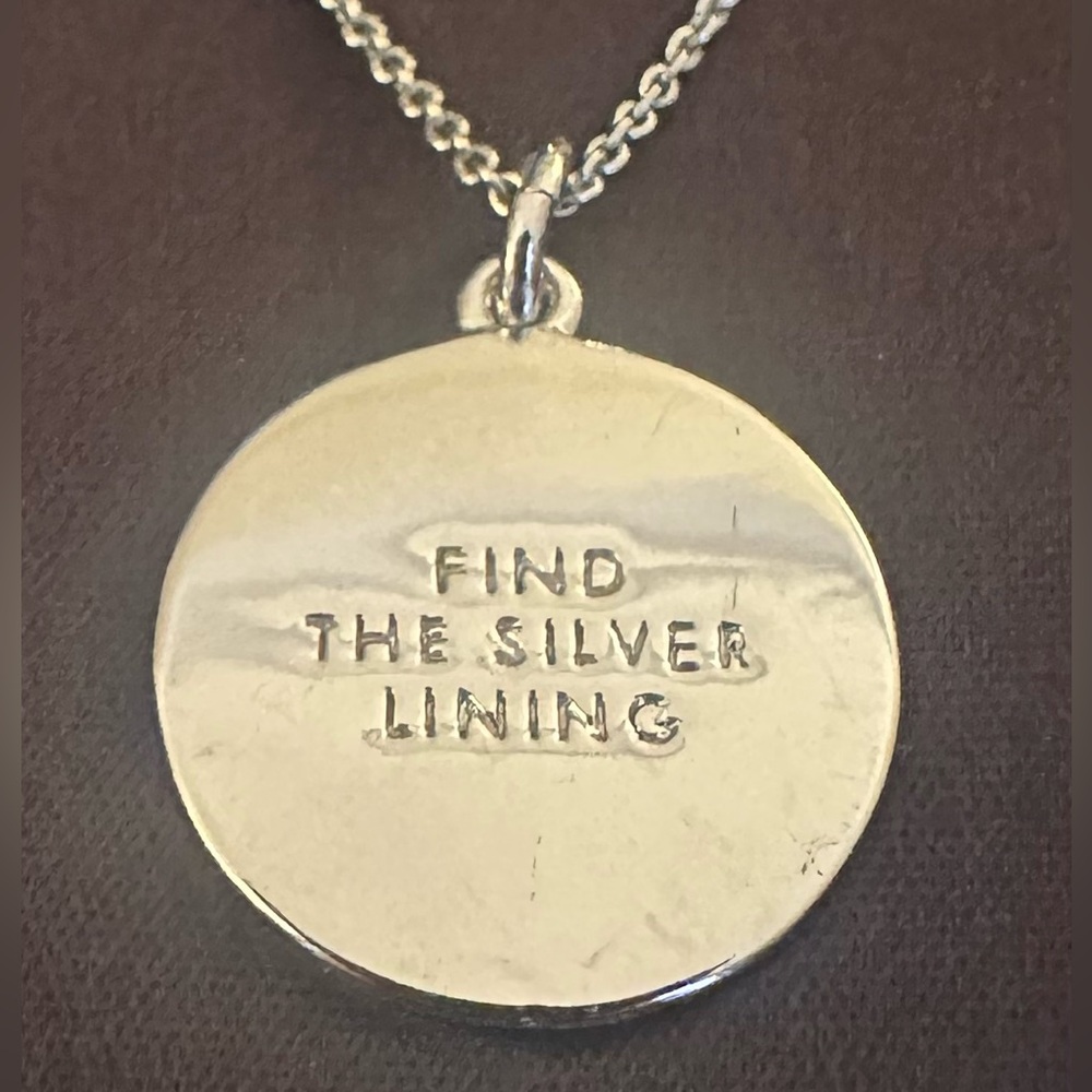 MOVING SALE! Must Go! KATE SPADE! “FIND THE SILVER LINING” necklace $18 OBO